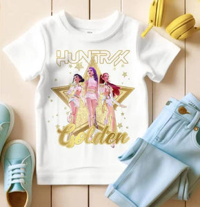 Huntrix “Golden” Kids T-Shirt – Little White Sneakers