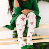 Little Stocking Co. - Bow Knit Tights