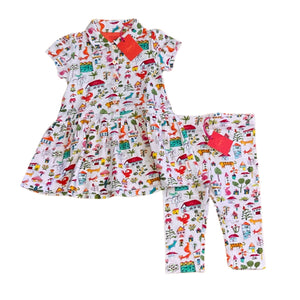 Oilily 2-piece set in Countryside print