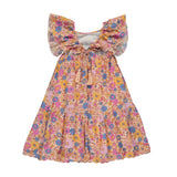 Vignette Joplin Dress - Peach Retro Floral