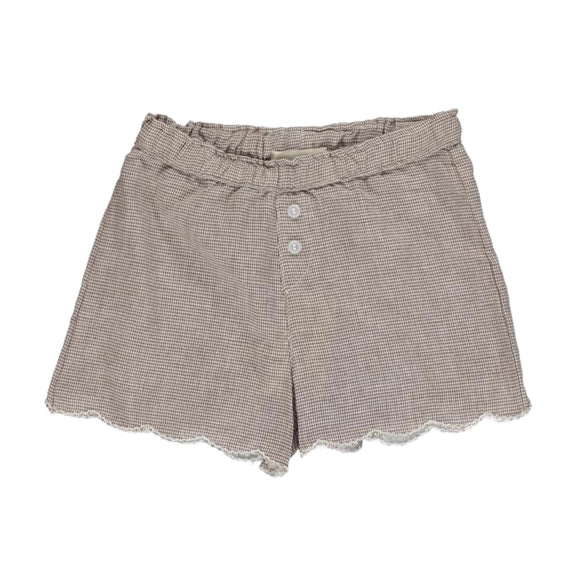 Vignette - Beatrix Shorts in Brown Check