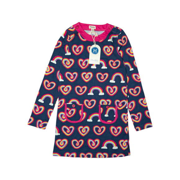 Hatley Rainbow Hearts Dress