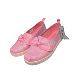 Toms Shimmer Bow Alpargata Shoes