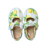 Janie and Jack Lemon Bow Shoes