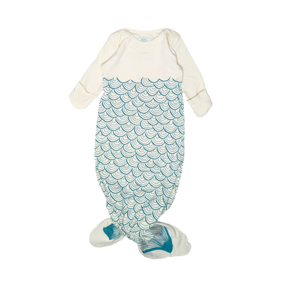 Electrik Kidz Knotted Mermaid Sleep Gown