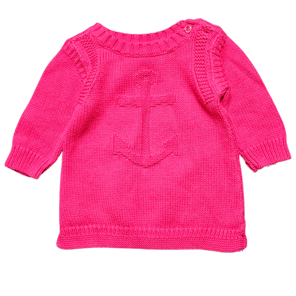 Gap Nautical Pink Sweater