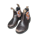 Blundstone Brown Lilac Butterfly Boots