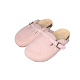 Gap Pink Sherpa Clogs