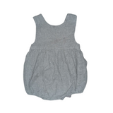 Jacadi Flannel Ruffled Romper