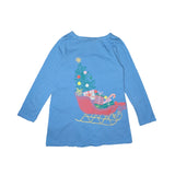Mini Boden Superstich Festive Reindeer Dress