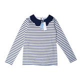 Jacadi Appliqué Stripe Shirt
