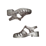 Mini Melissa Shiny Glitter Jelly Sandals