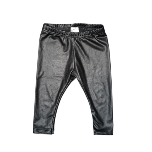 Posh & Cozy Faux Leather Leggings
