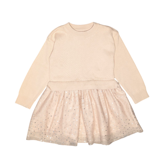 Gap Sweater Tulle Dress