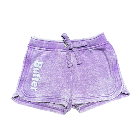 Butter Super Soft Purple Shorts