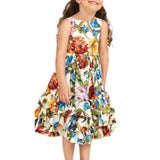 Dolce & Gabbana Floral Poplin Dress