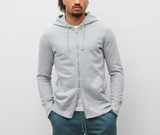 Reigning Champ Terry Slim Zip Hoodie