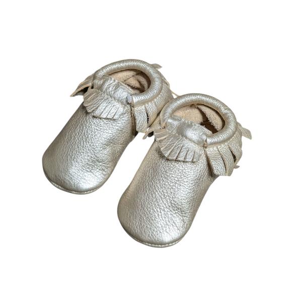 Freshly Picked Gold Moccasins