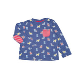 Jojo Maman Bébé Sailor Dogs Shirt