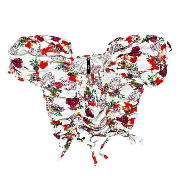 NIZEL by Alyar Floral Crop Top
