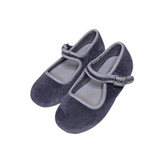 Zara Velvet Ballet Flats