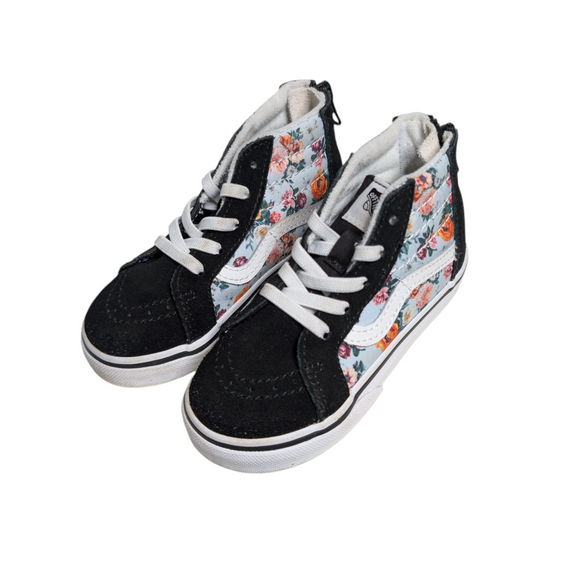 Vans Floral High-Top Shoes