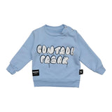 Nununu “Control Freak” Sweatshirt and Footed Pants Set