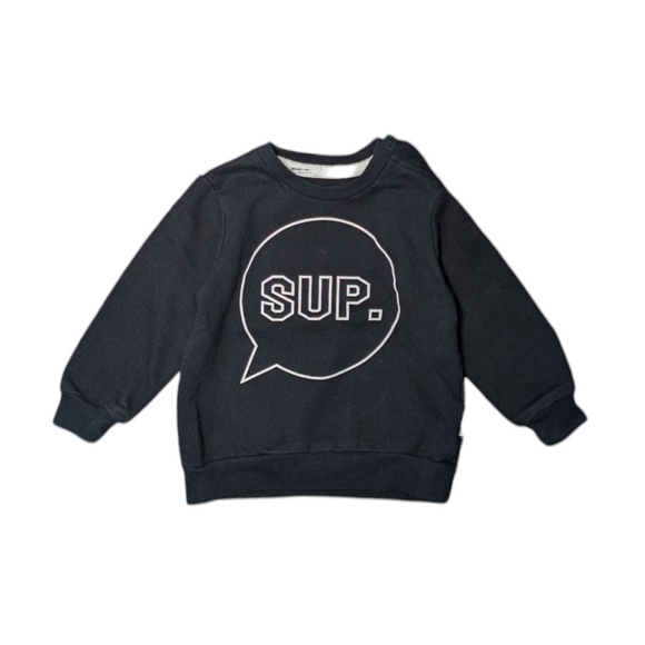 Mini Heroes 'Sup' Sweatshirt