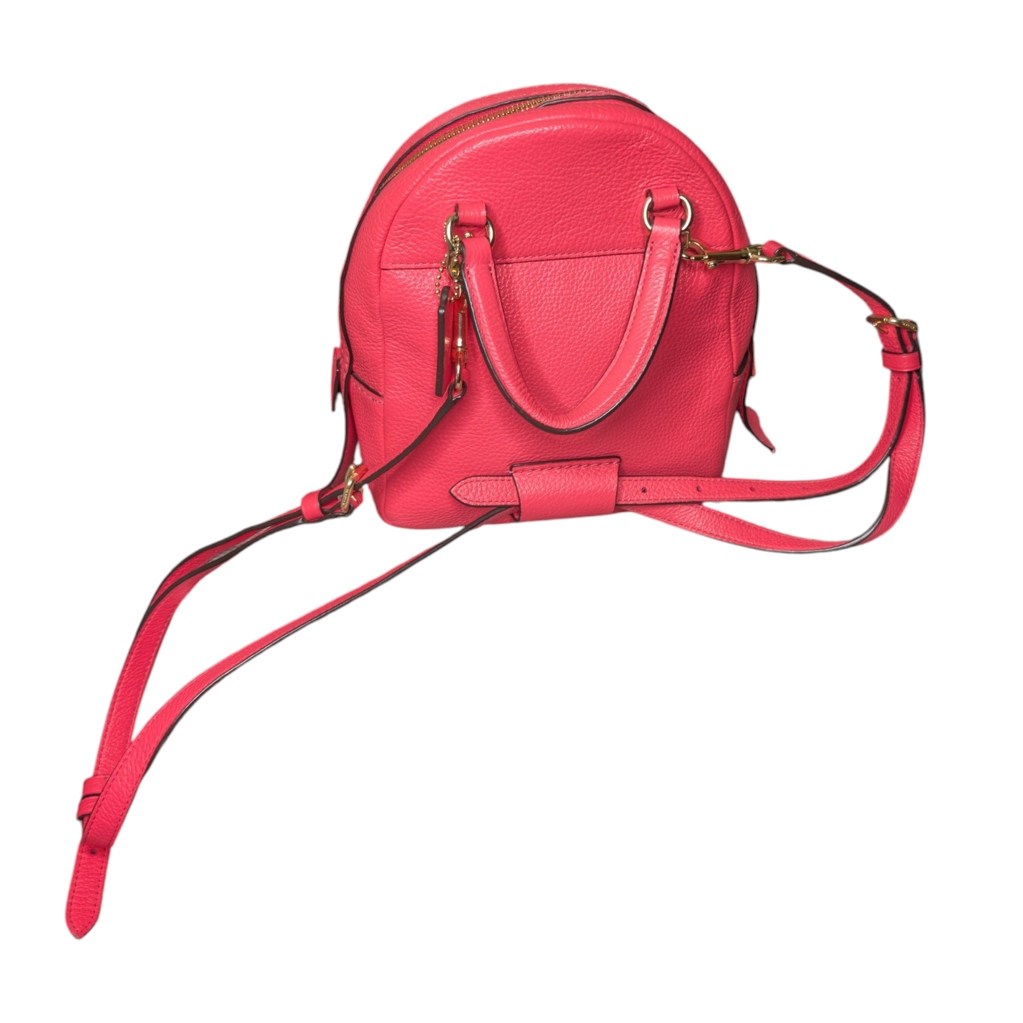 Coach Andi Leather Pink Mini Backpack
