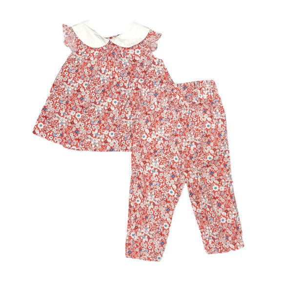 Jacadi Liberty Blouse and Pant Set