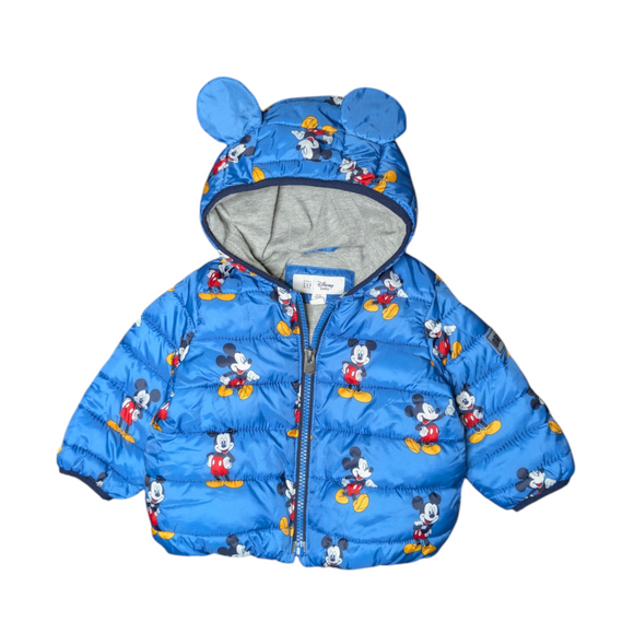 Gap x Disney Mickey Mouse Puffer Jacket