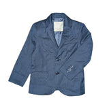 Zara Navy Pin Check Suit Set