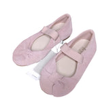 Zara Suede Leather Ballet Flats with Bow