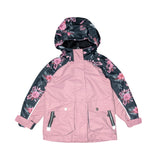 Deux Par Deux Lined Floral Splash Suit Set