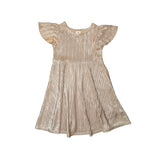 Gap Empire Pleat Champagne Dress