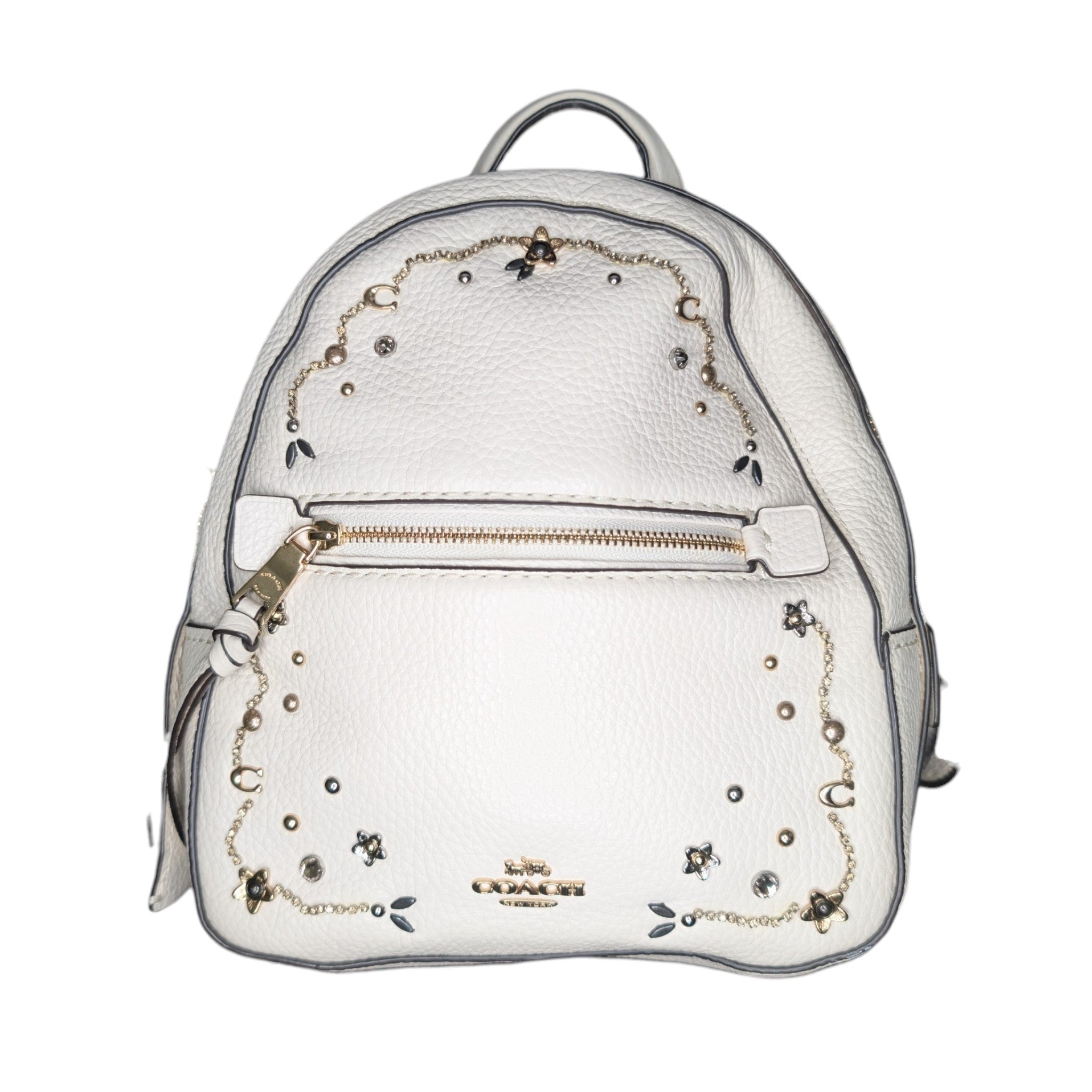Coach Andi Stardust Crystal Rivets Mini Backpack