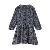 Bonpoint Navy Cherry Dress