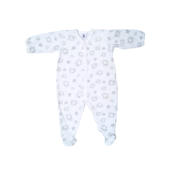 Petit Bateau Velvet Sparkling Stars Sleeper