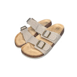 Gap Buckle Cork Sandals
