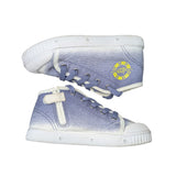 Bonton High-Top Canvas Sneakers