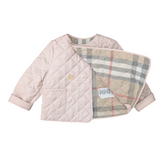 Burberry Pink Quilted Jacket