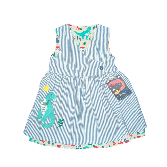 Frugi Reversible Dinosaur Dress