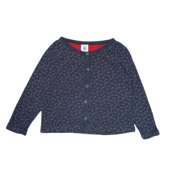 Petit Bateau Floral Cardigan