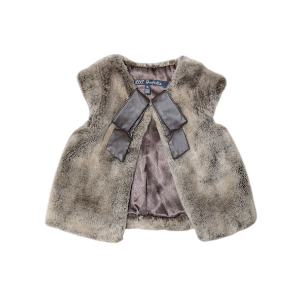 Lili Gaufrette Faux Fur Vest