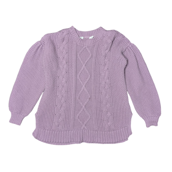 Gap Cable Knit Puff Sleeve Sweater