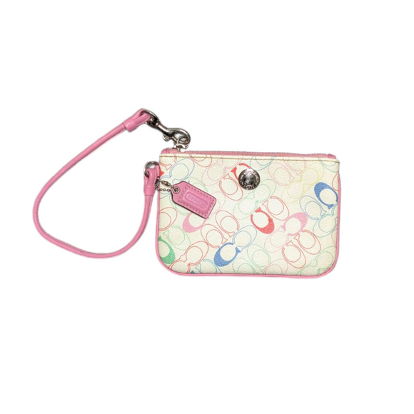 Coach Signature Wristlet