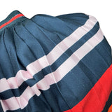 Jacadi Multi-Stripe Pleated Skirt