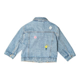 Zara Embroidered Jean Jacket