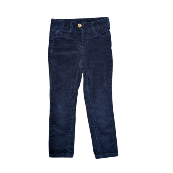 Jacadi Navy Corduroy Girls Pants