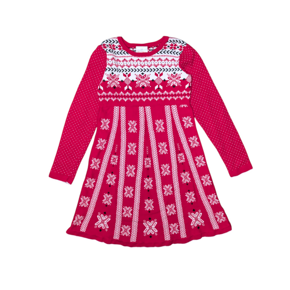 Hanna Andersson Fair Isle Knit Dress